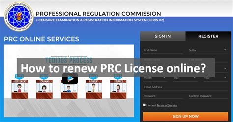 online prc renewal.